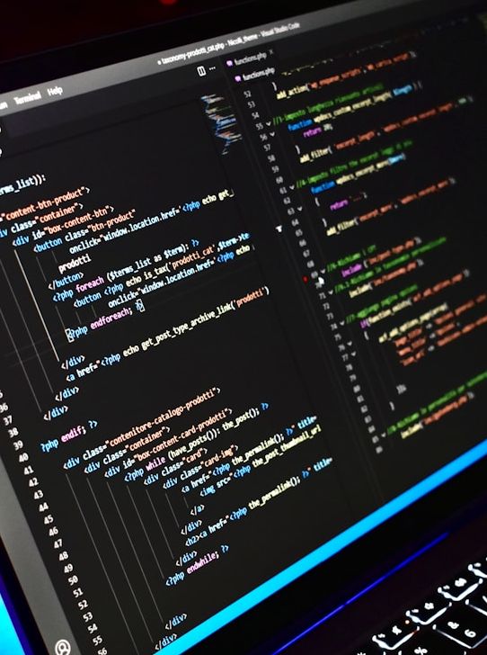 Mountains and trees banner background