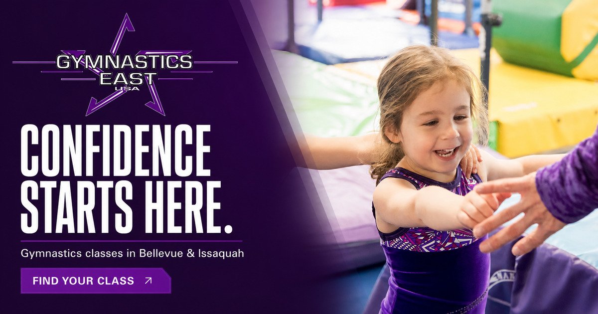 Custom social share image for Gymnastics East